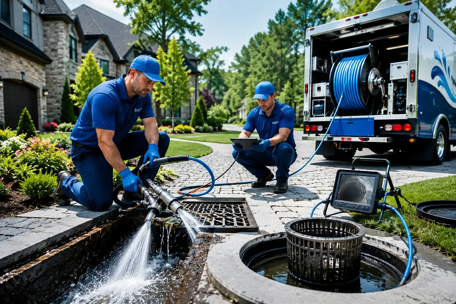 Local outdoor drain cleaning professionals in De Witt, IA